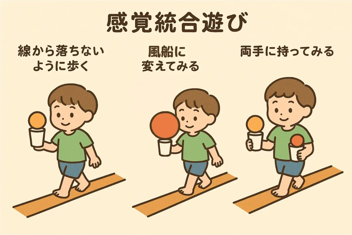 感覚 統合 遊び